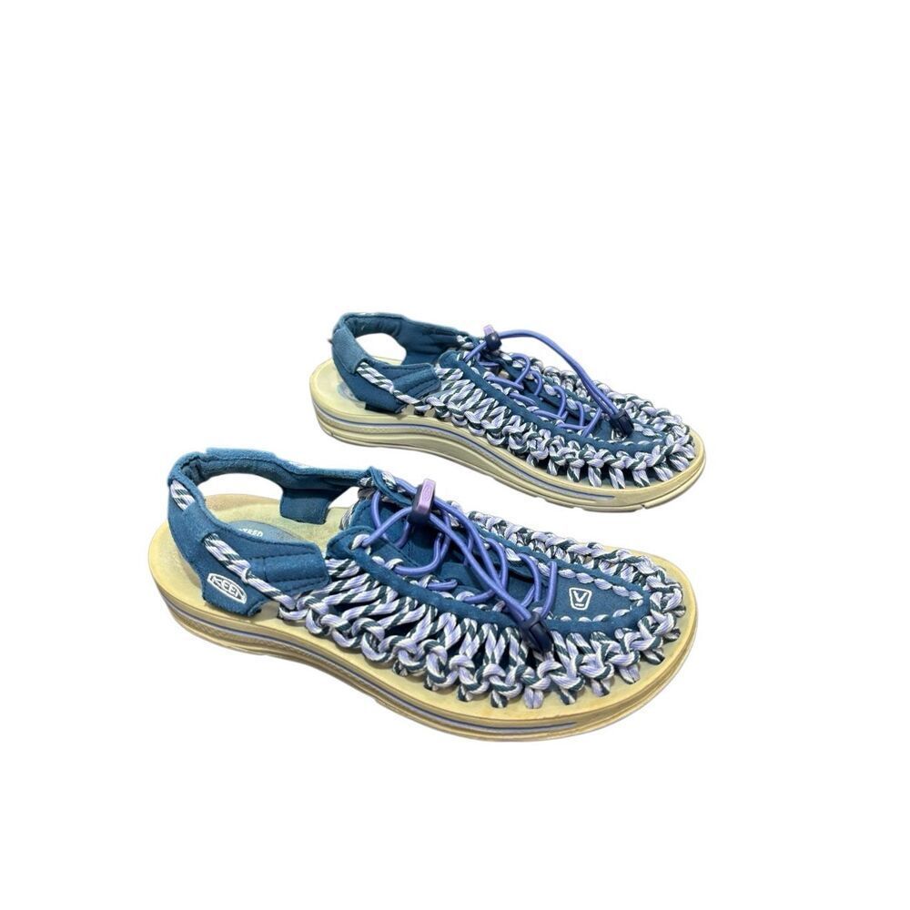 KEEN UNEEK Woven Sandals Teal/Purple Women’s Size 6
